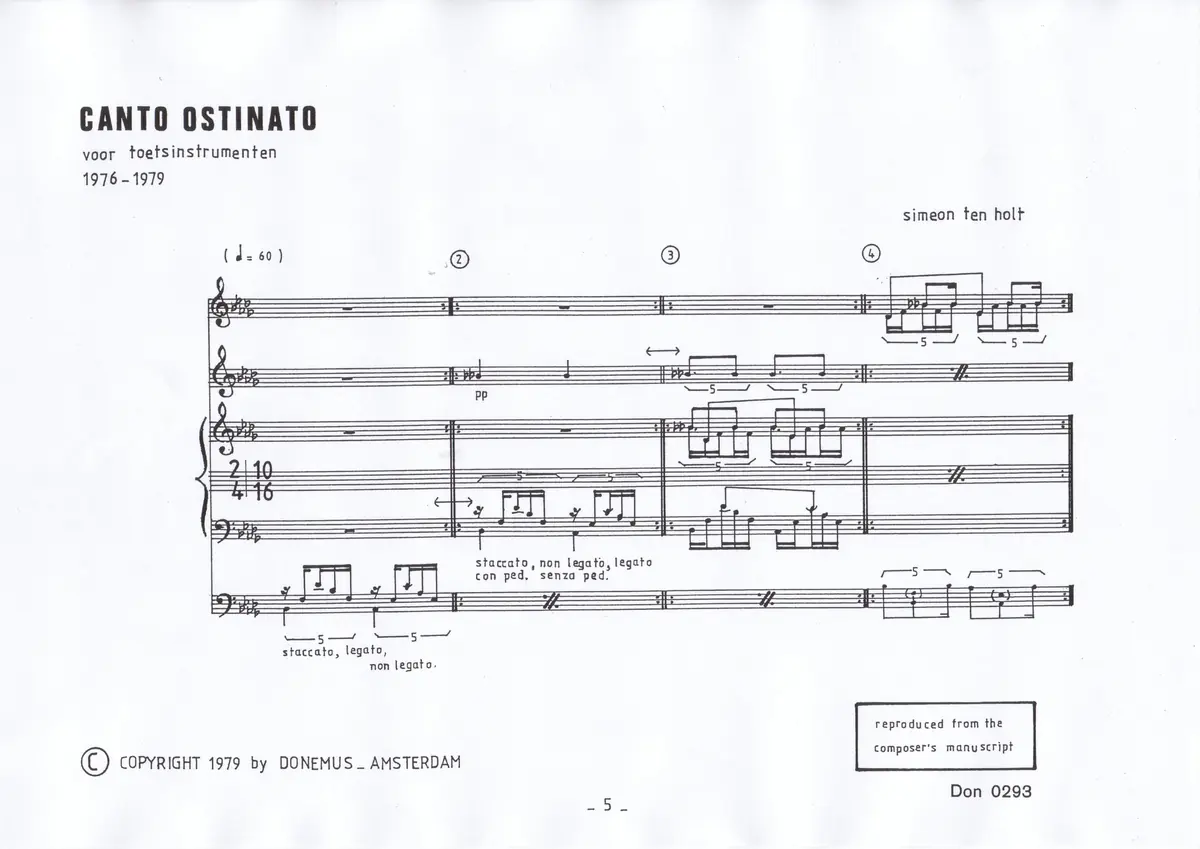 Canto Ostinato