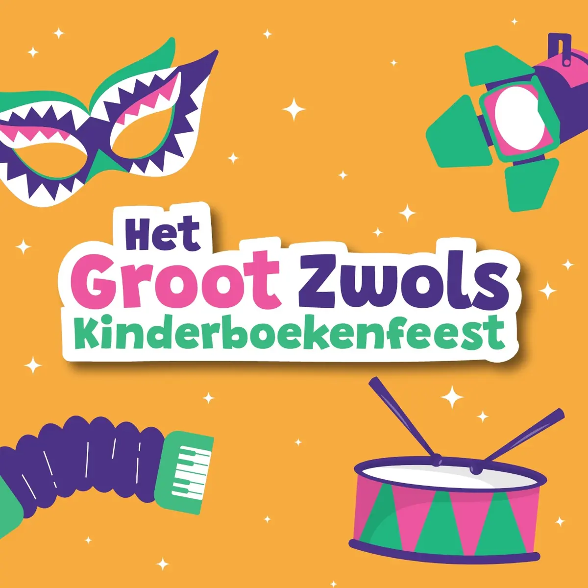 Groot Zwols Kinderboekenfeest 2026 — Stadkamer Centrum, Zwolle