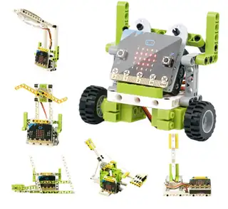 Roboter bauen und programmieren mit Micro:Bits (10+)