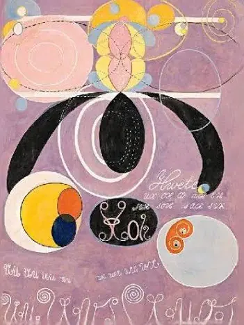 Workshop Hilma af Klint - Zeichne die Natur! (6-12 Jahre) — Bibliotheek Alphen-Centrum, Alphen aan den Rijn
