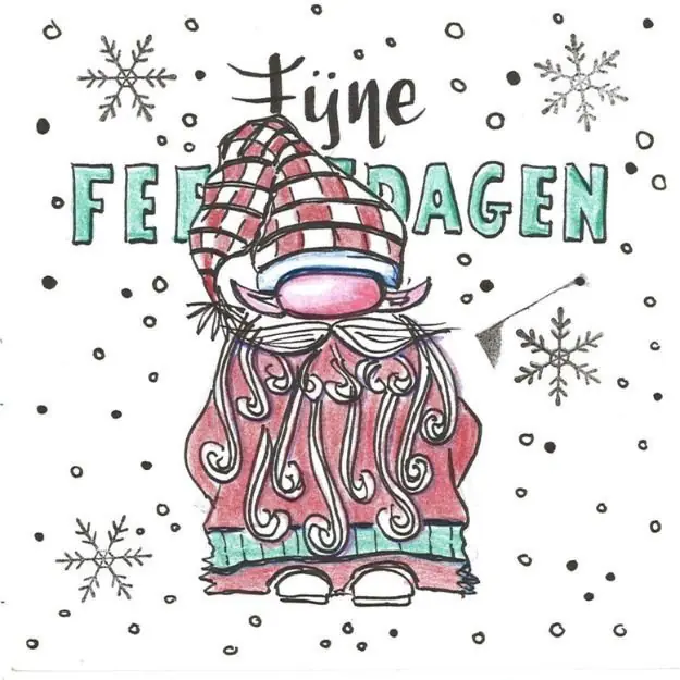Workshop: Weihnachtskarten mit Aquarellfarben gestalten — Tiel, Bibliotheek Tiel (in Zinder), Tiel