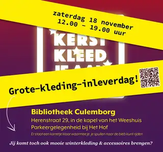 Weihnachten Kleid dich an: Kleidungssammeldag