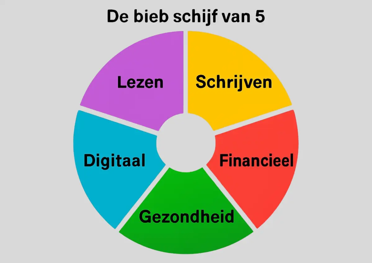 De bieb schijf van 5 — Bibliotheek Beek-Ubbergen, Beek