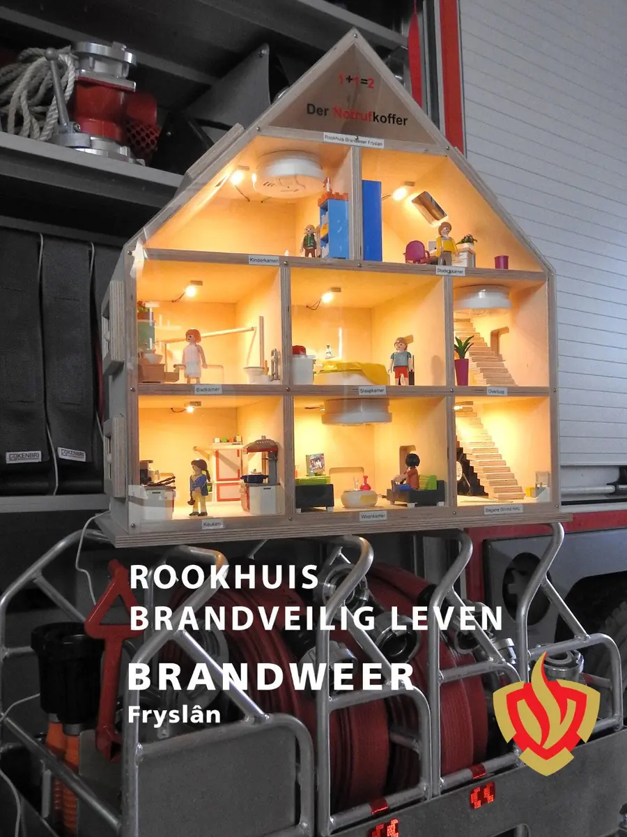 Piep in de bieb, speurtocht en voorlichting brandveiligheid — Bibliotheek Buitenpost, Buitenpost