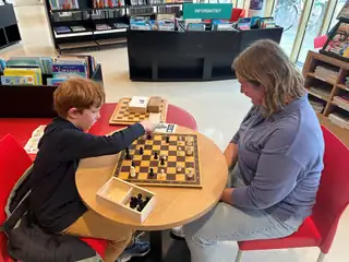 Spielenachmittag in der Bibliothek