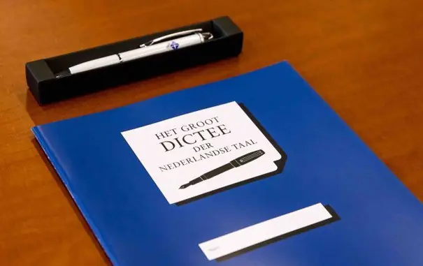 Großes Diktat der niederländischen Sprache — Bibliotheek Harlingen, Harlingen