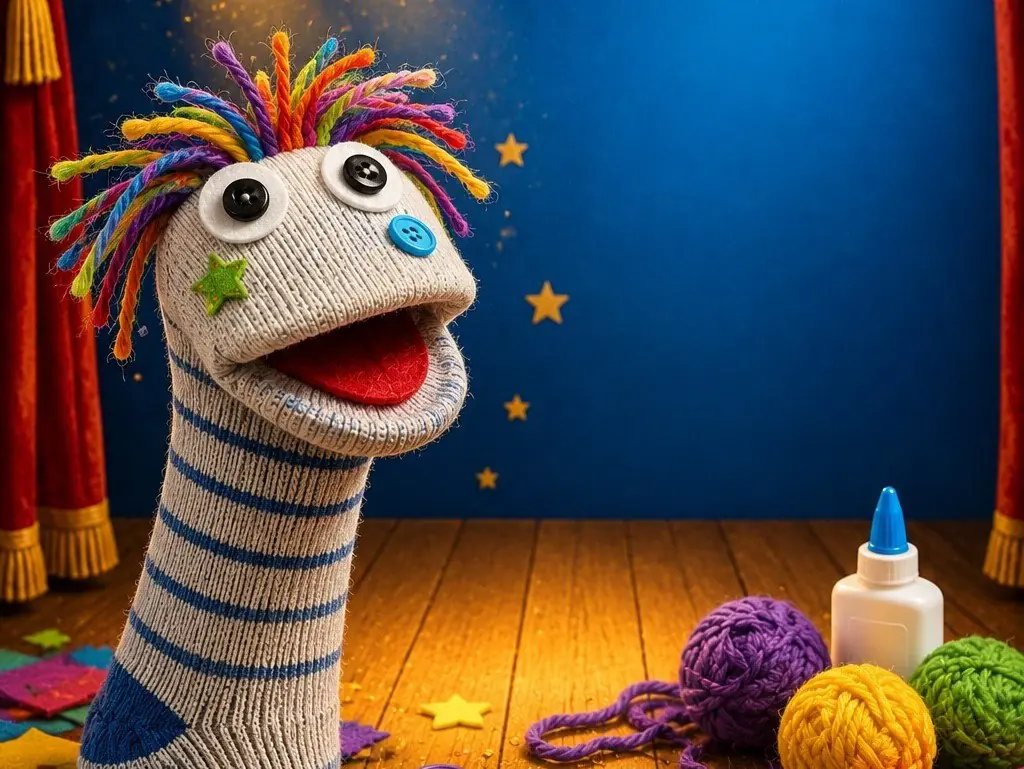 DIY Handpuppe basteln — Bibliotheek Rolde, Rolde