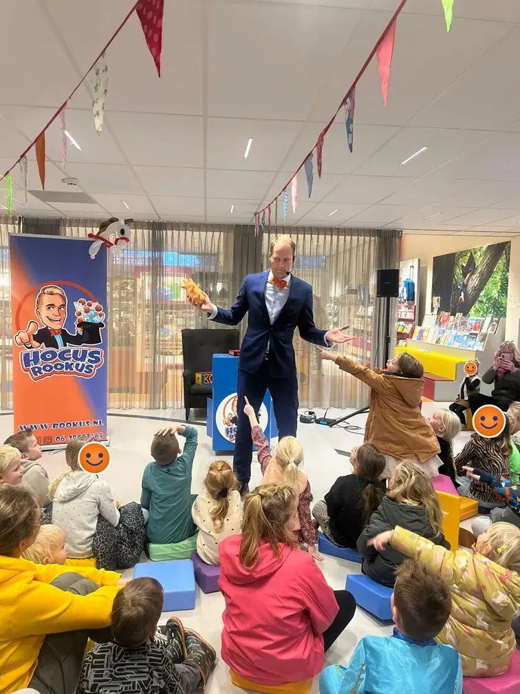 Goochelshow Hocus Rookus — Bibliotheek Meppel, Meppel