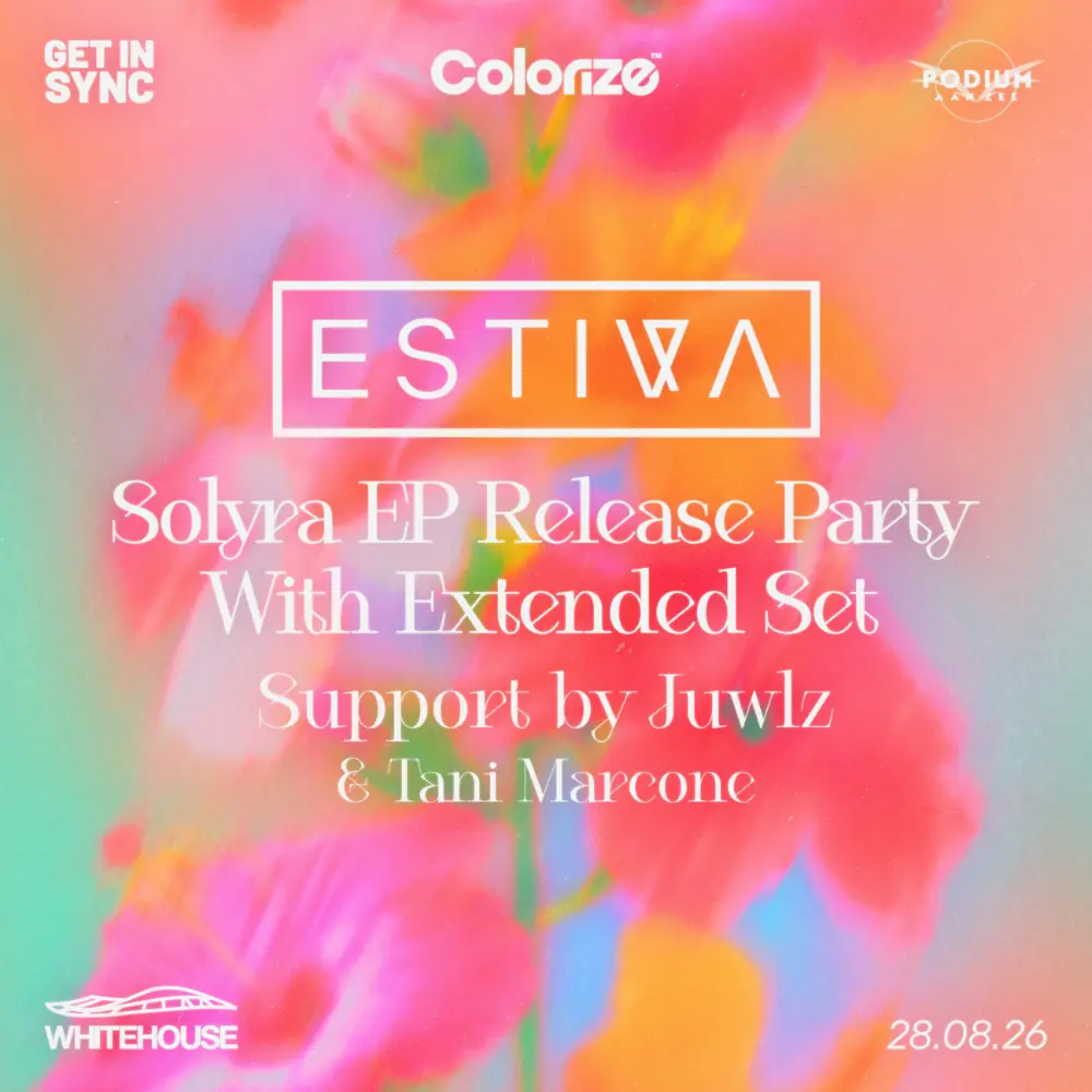 Get In Sync - ESTIVA EP release party Solyra — EVE, Scheveningen