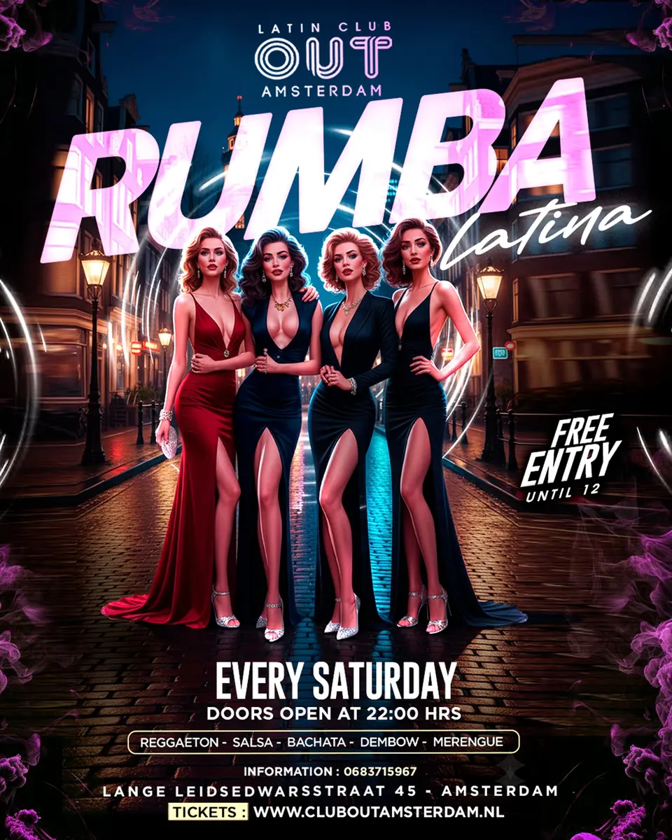 Rumba Latina — Out, Amsterdam