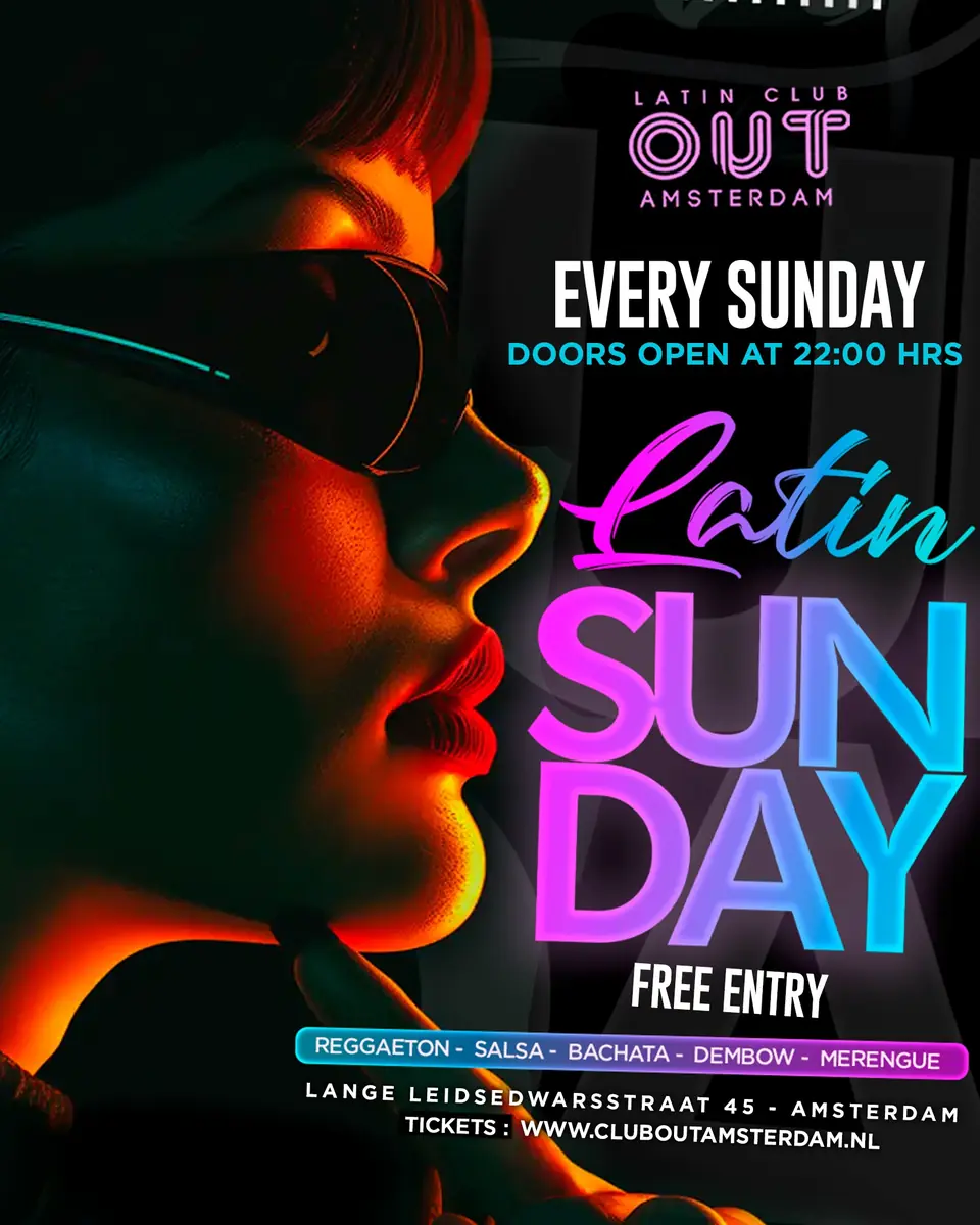 El Vacilon de Los Domingos · Latin Sunday — Out, Amsterdam