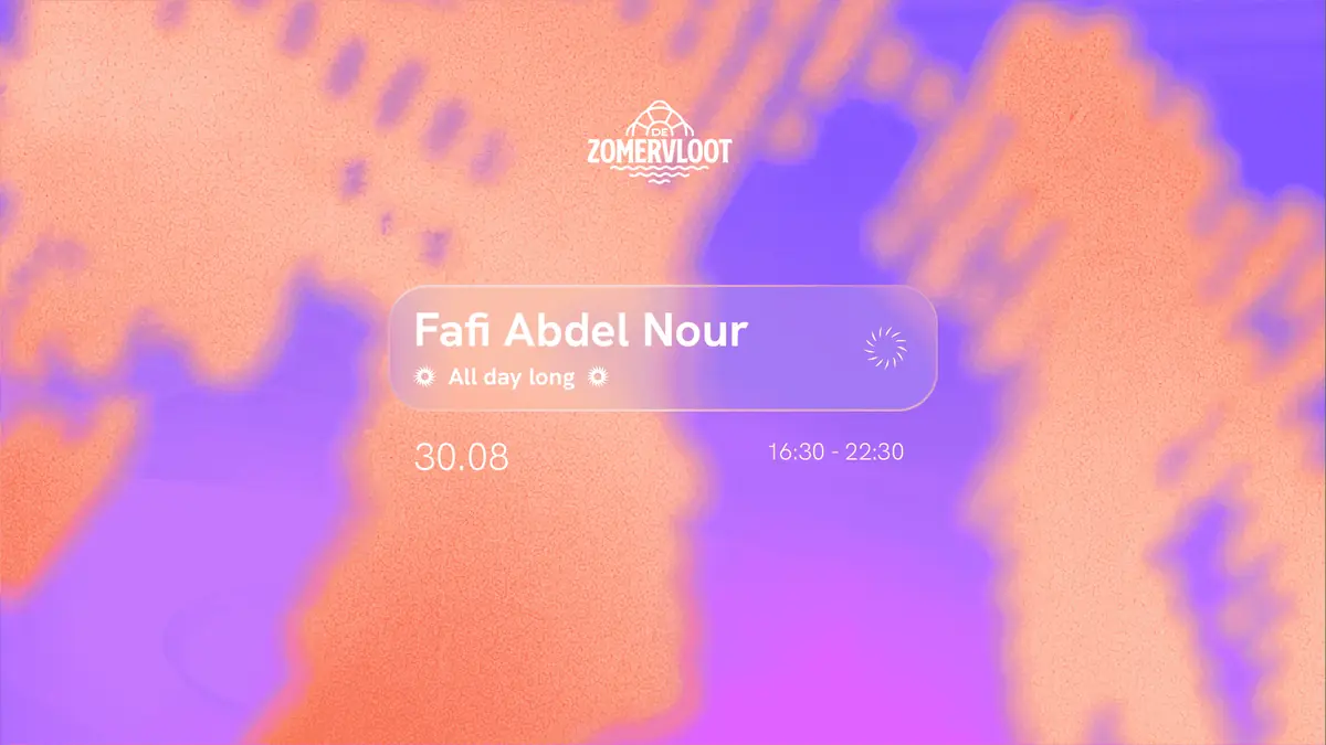 Fafi Abdel Nour · All Day Long — Four Elements Hotel, Amsterdam
