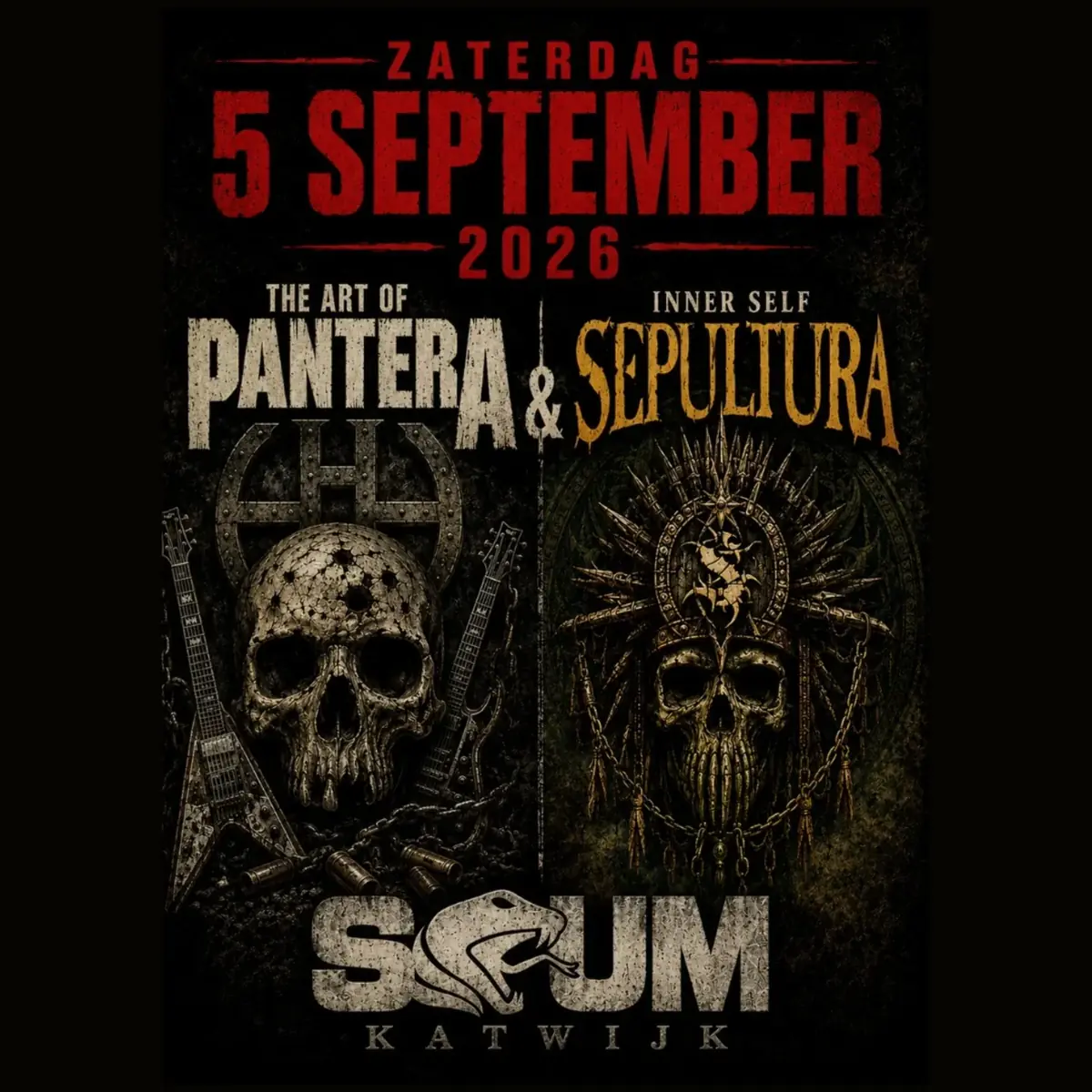 The Art Of Pantera & Inner Self — Scum, Katwijk