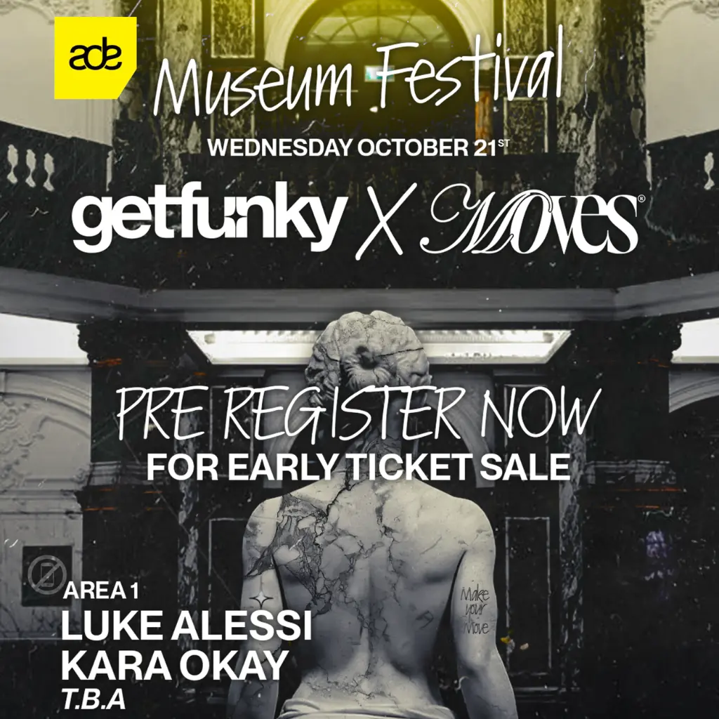 ADE Museum Festival · Get Funky × Moves — KIT Royal Tropical Institute, Amsterdam
