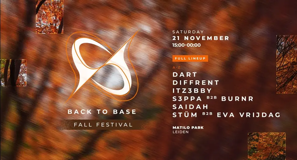 Back To Base · Fall Festival — Archeologisch Park Matilo, Leiden