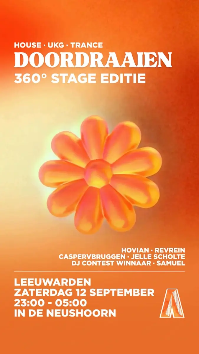 Doordraaien · 360° STAGE — Neushoorn, Leeuwarden