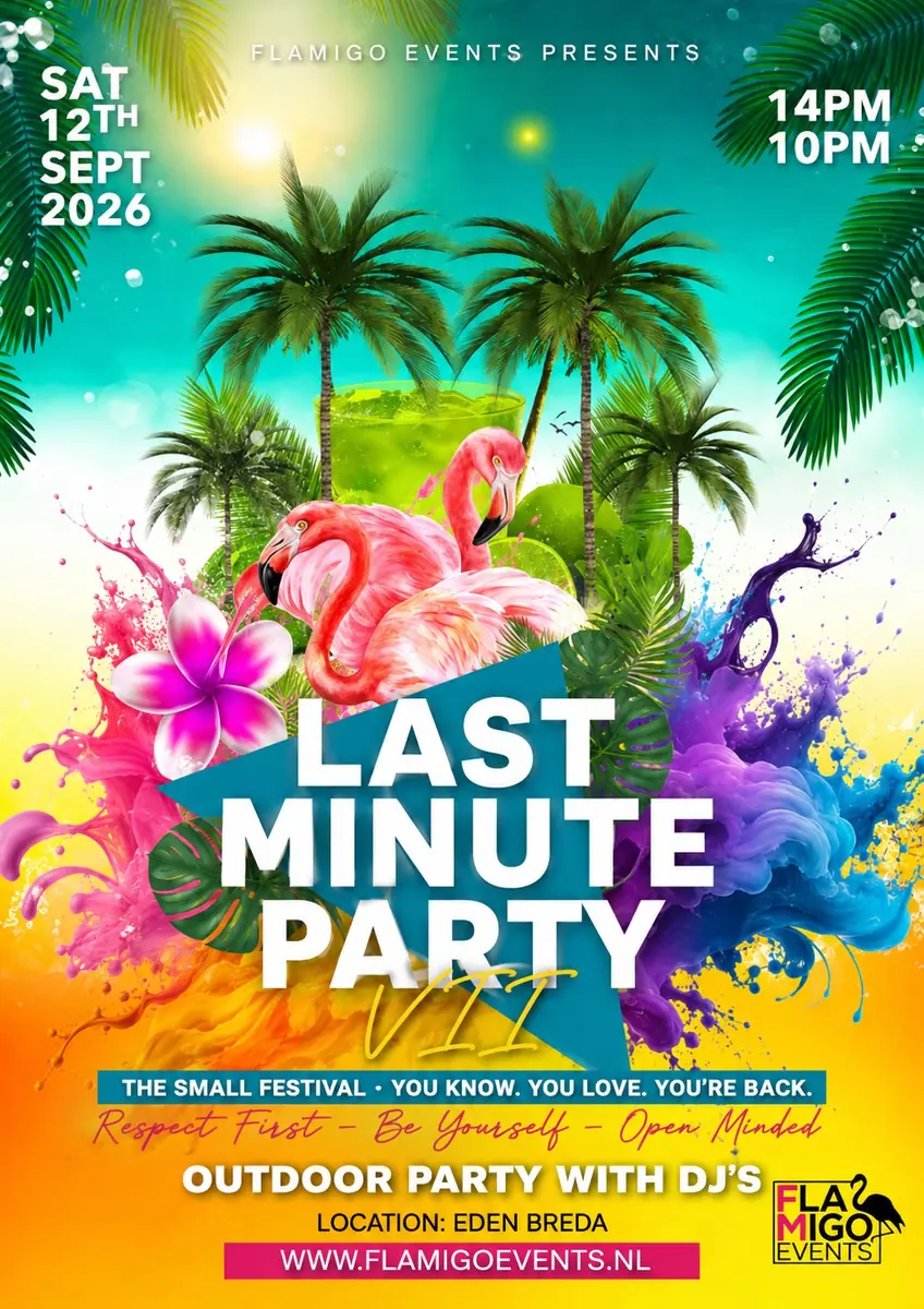 Last Minute Party — EDEN, Breda