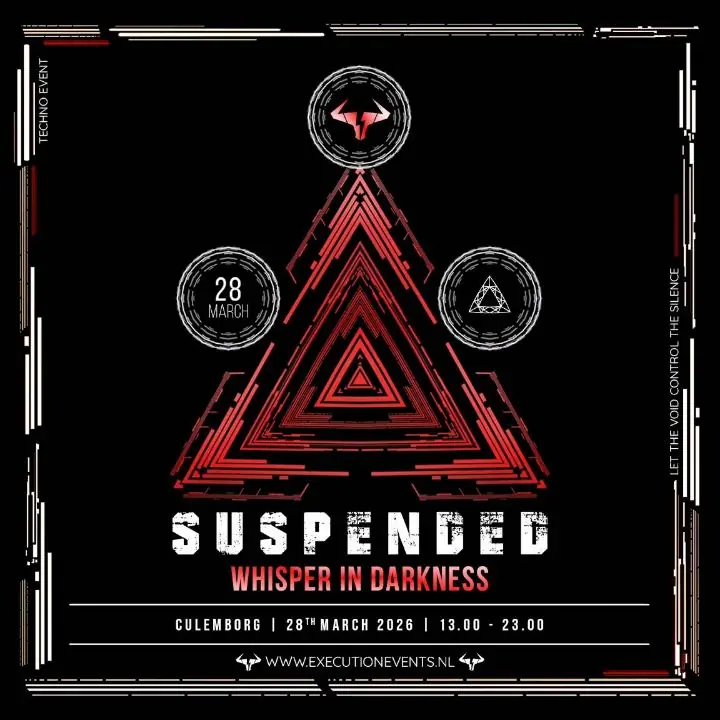 Suspended Whisper in Darkness — DS party- en eventcenter, Culemborg