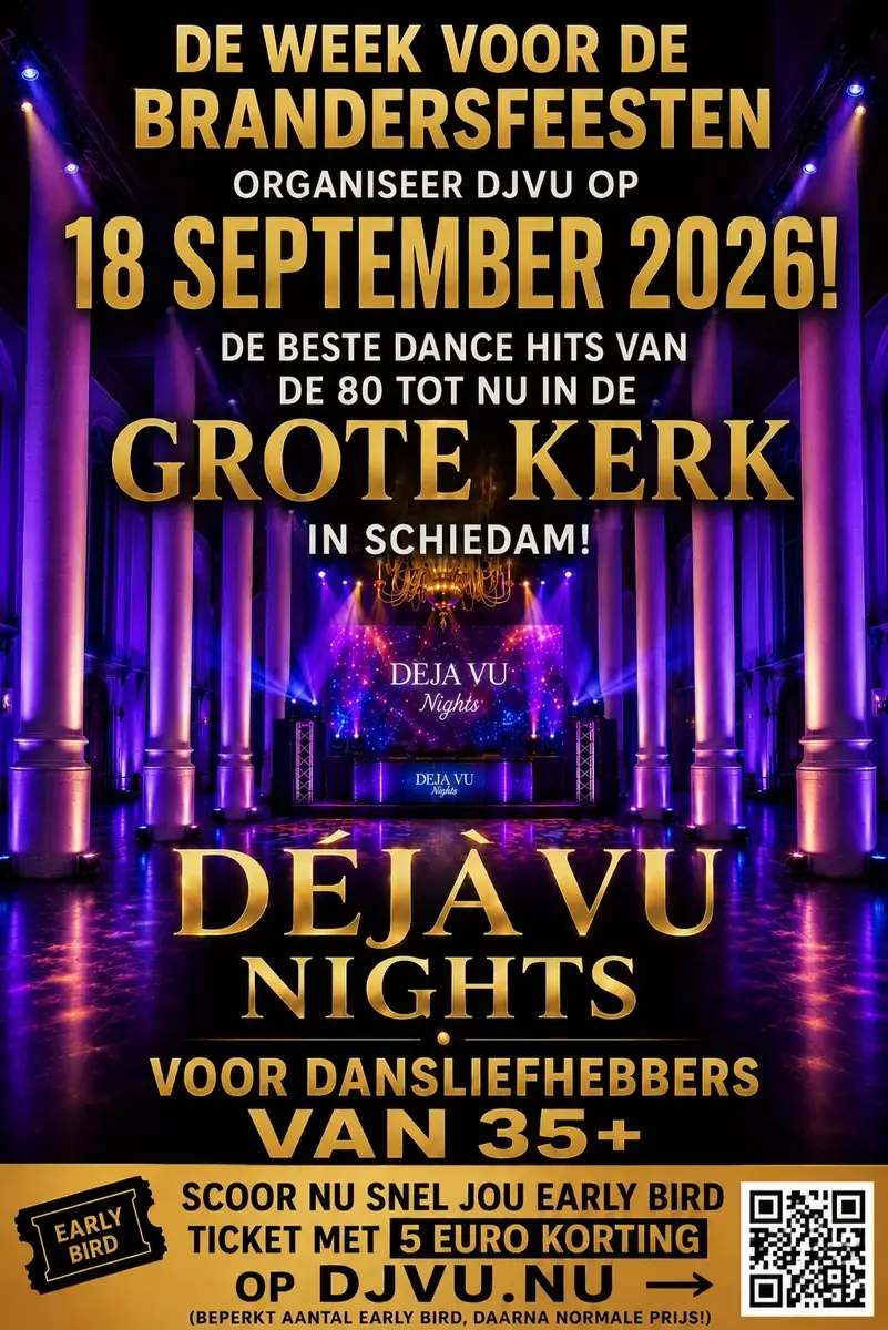 Déja Vu Nights — Grote- of Sint Janskerk, Schiedam