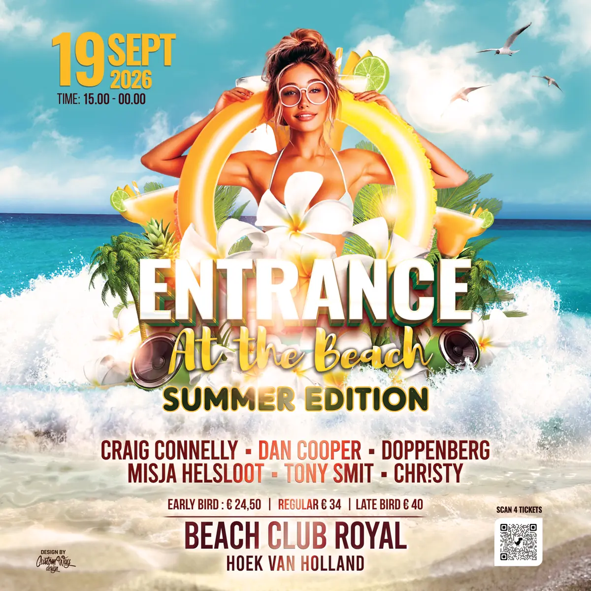 Entrance at the Beach · Summer Edition — Royal, Hoek van Holland