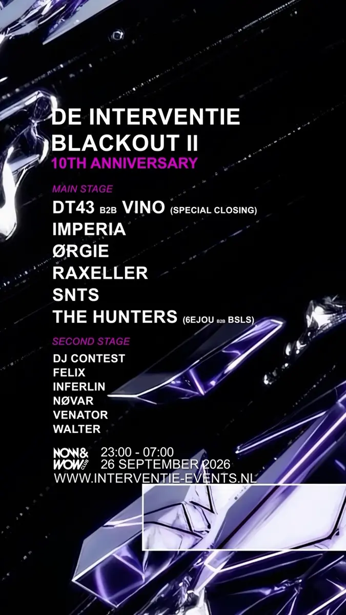 De Interventie · Blackout II — Now&Wow, Rotterdam