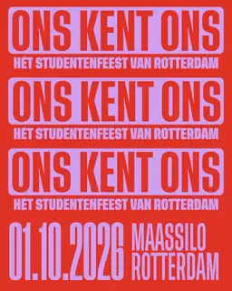 Ons Kent Ons · Het Studentenfeest van Rotterdam