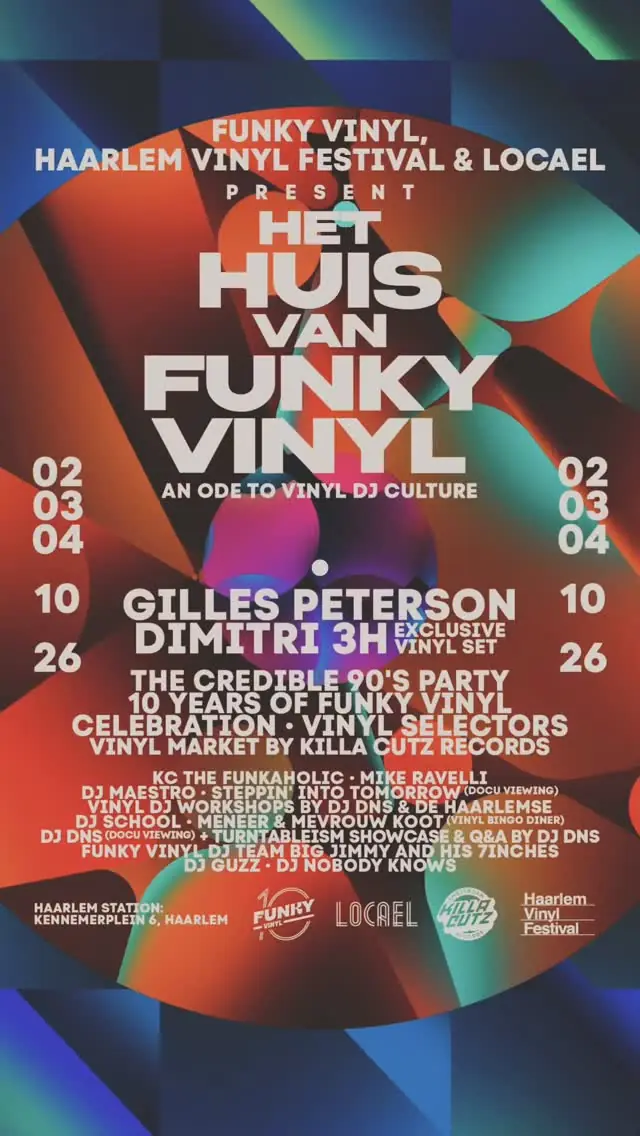 The House of Vinyl — Locael Centraal, Haarlem