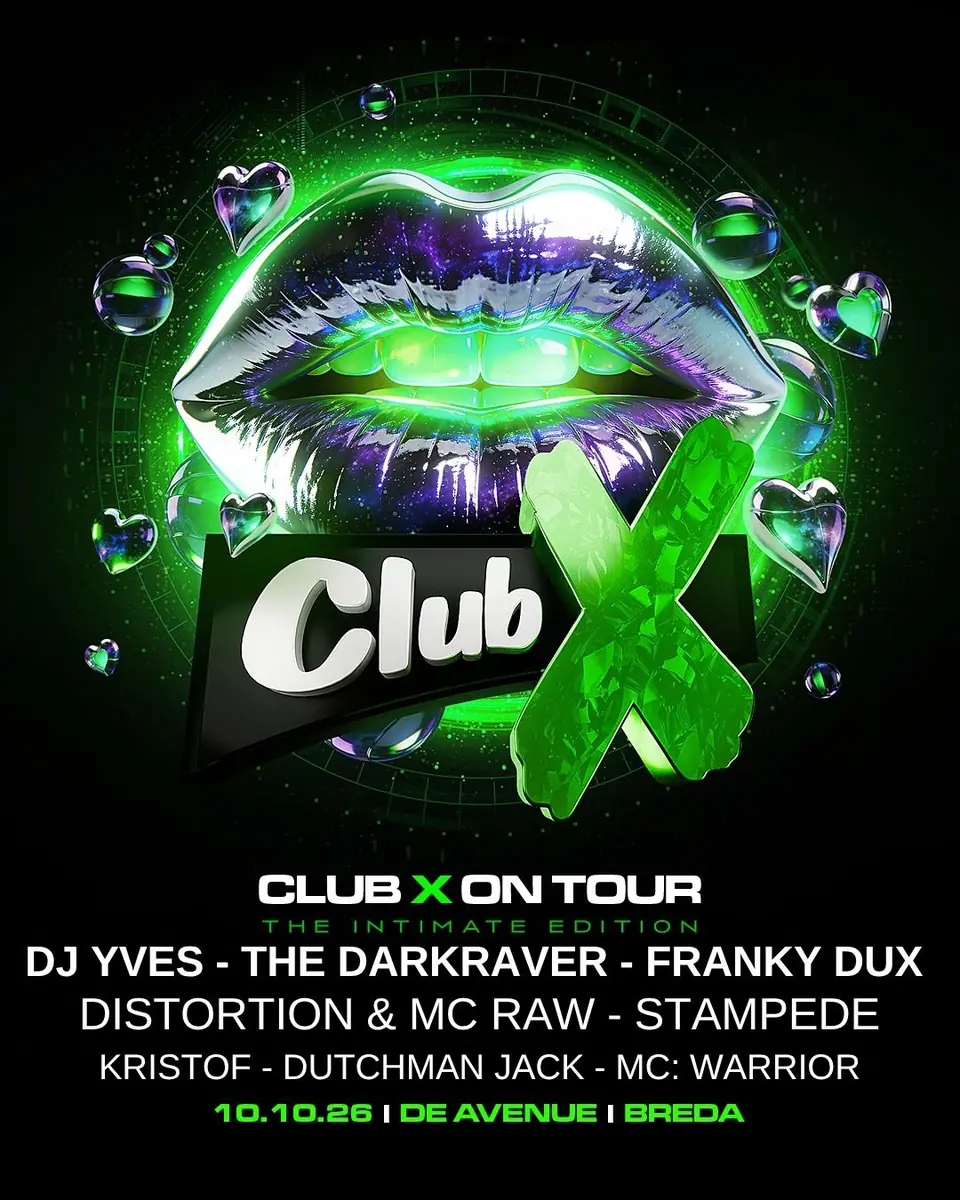 Club-X · On Tour — De Avenue, Breda
