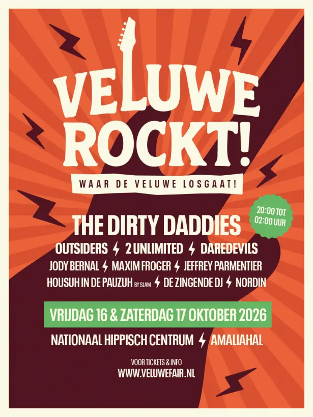 Veluwe Rockt — Nationaal Hippisch Centrum, Ermelo