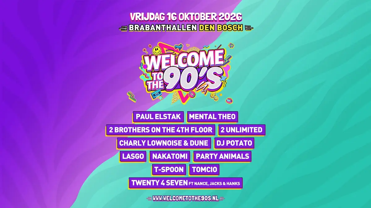 Welcome To The 90's — Brabanthallen, 's-Hertogenbosch