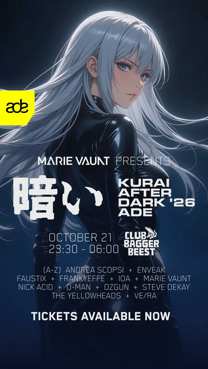 Kurai After Dark — Baggerbeest, Amsterdam
