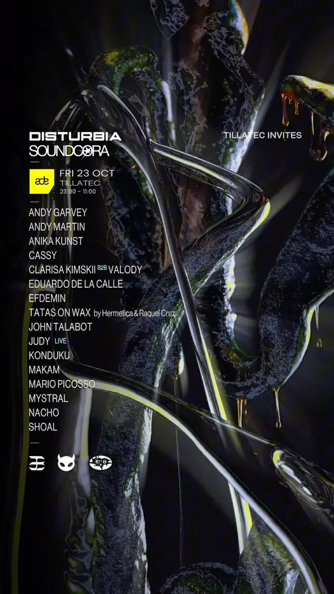 Disturbia × Soundcora — TILLA TEC, Amsterdam