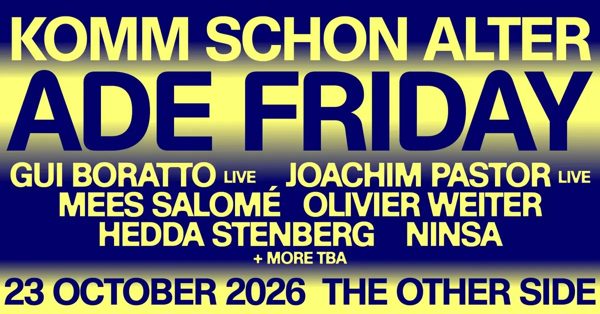 komm schon Alter — The Other Side, Amsterdam