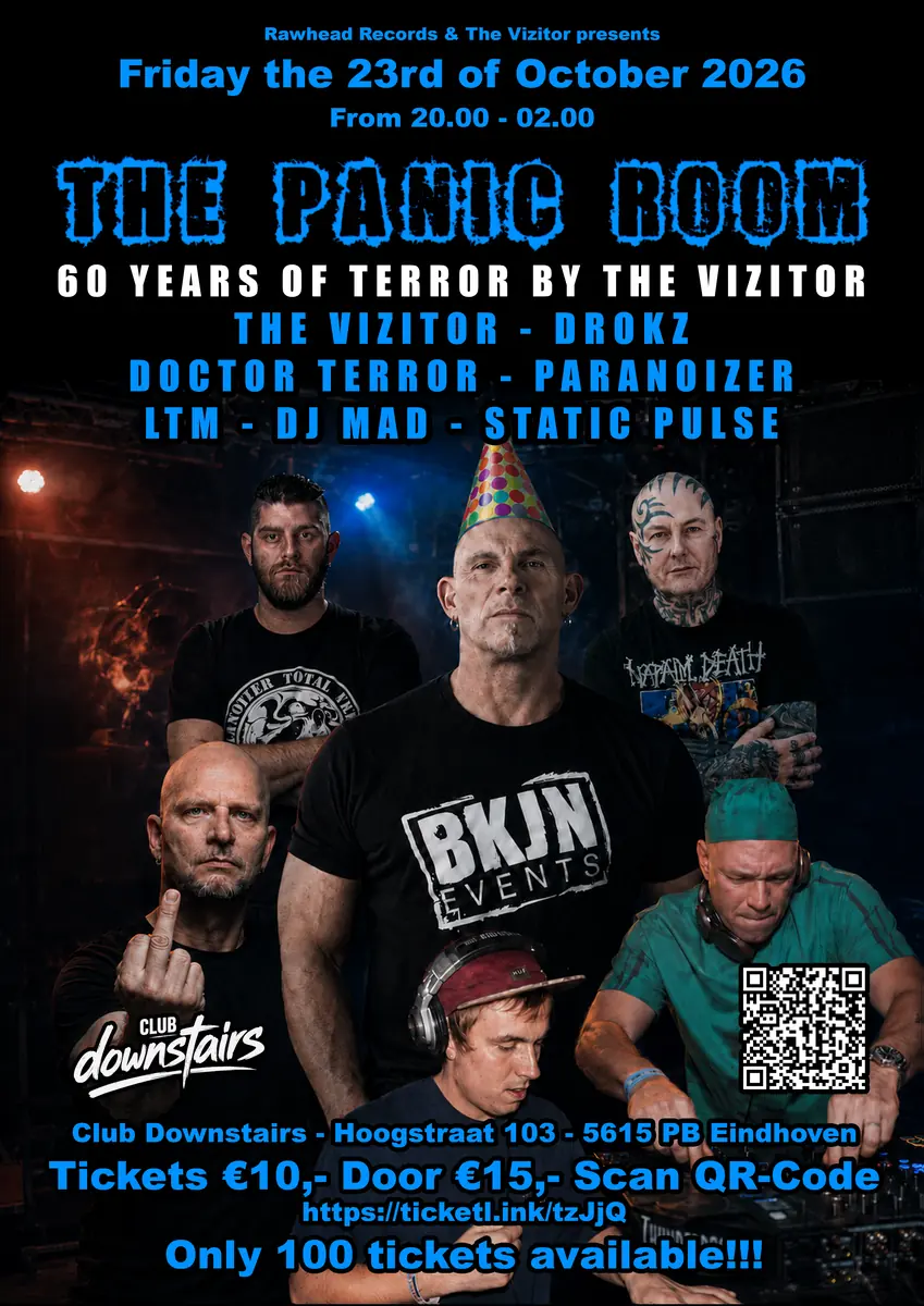 The Panic Room · 60 Years of Terror by The Vizitor — Downstairs, Eindhoven