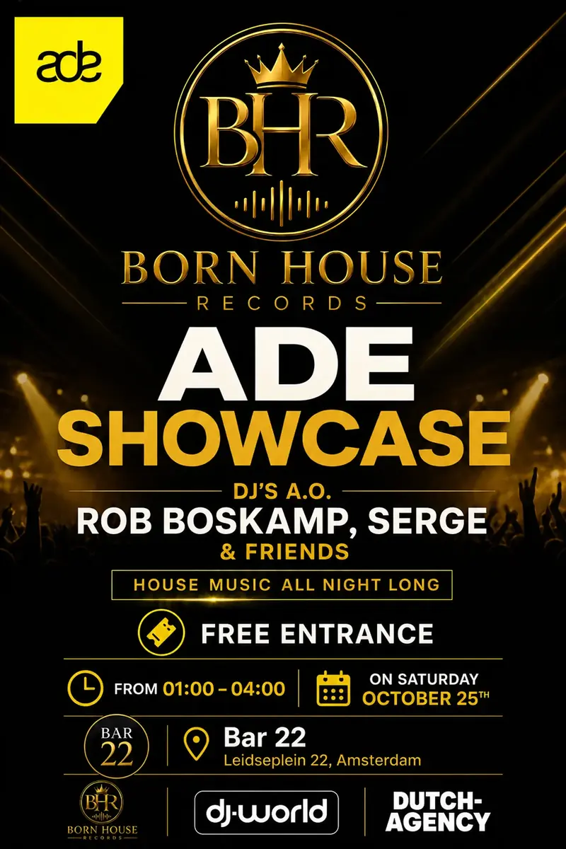Born House Records Showcase — Twenty Two, Amsterdam