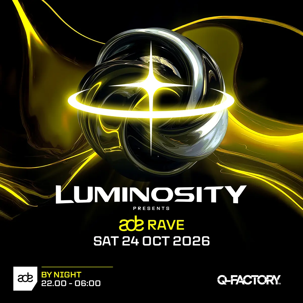 Luminosity · ADE Rave — Q-Factory, Amsterdam