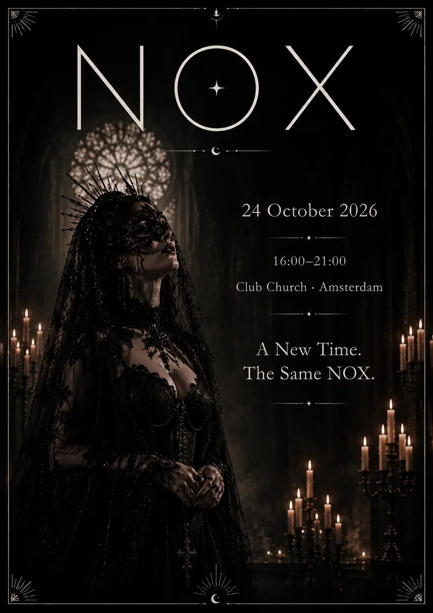 NOX goth fetish party — chUrch, Amsterdam