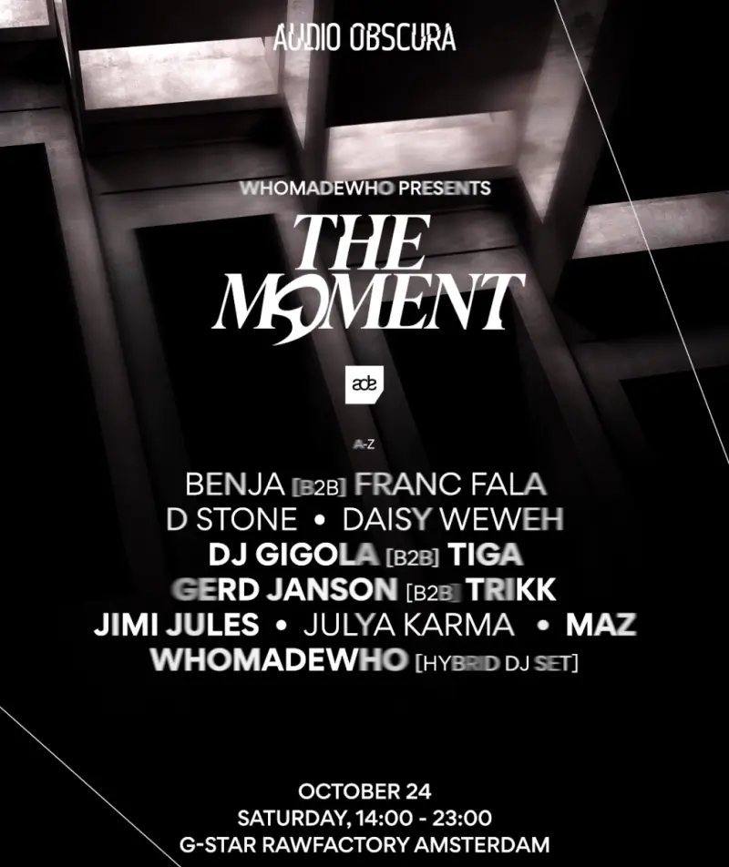 The Moment — RAW Factory, Amsterdam