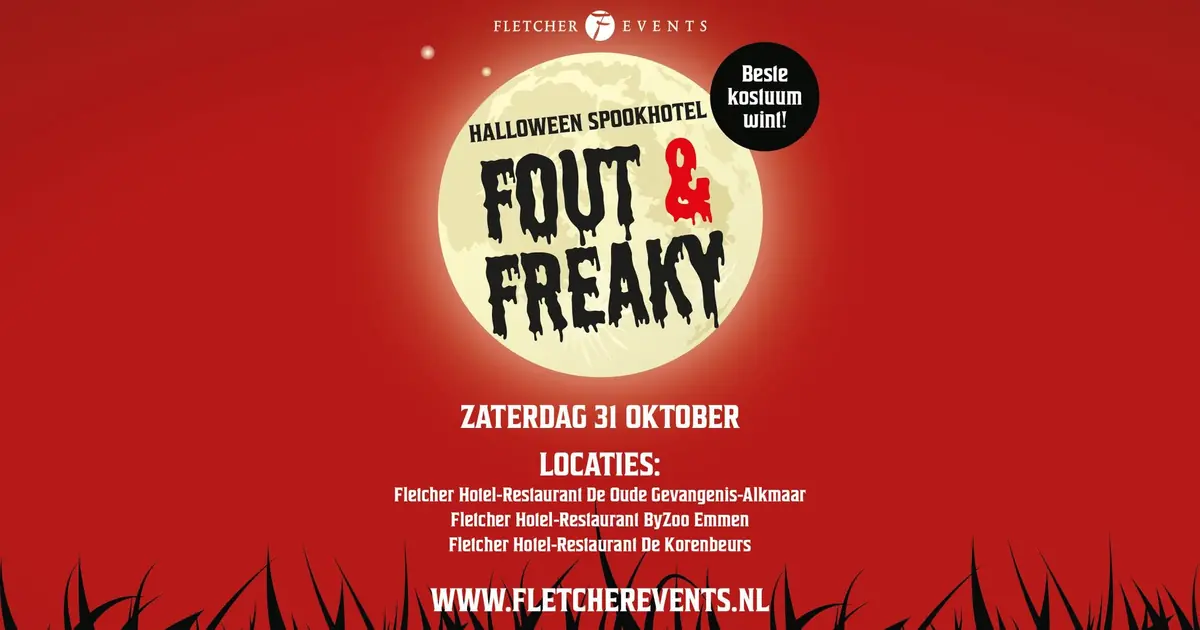 Fout & Freaky · Spookhotel in Alkmaar — Hotel-Restaurant De Oude Gevangenis-Alkmaar, Alkmaar