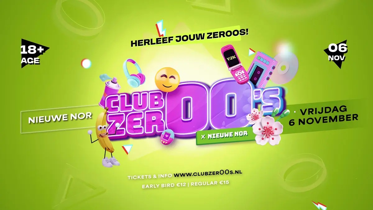 Club Zer00s β Poppodium Nieuwe Nor, Heerlen
