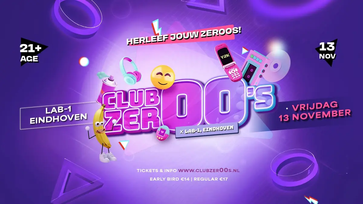 Club Zer00s — LAB-1, Eindhoven