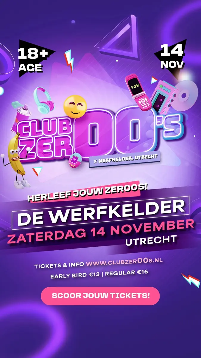Club Zer00's — Werfkelder, Utrecht