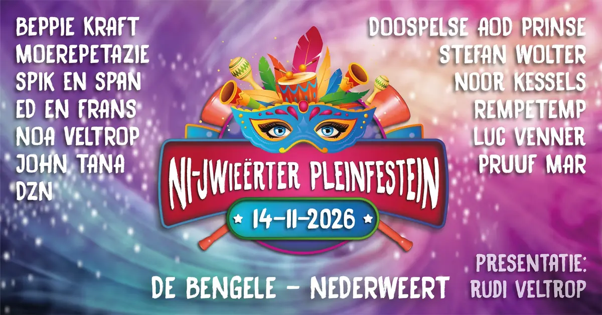 Ni-jwieërter Pleinfestein — De Bengele, Nederweert