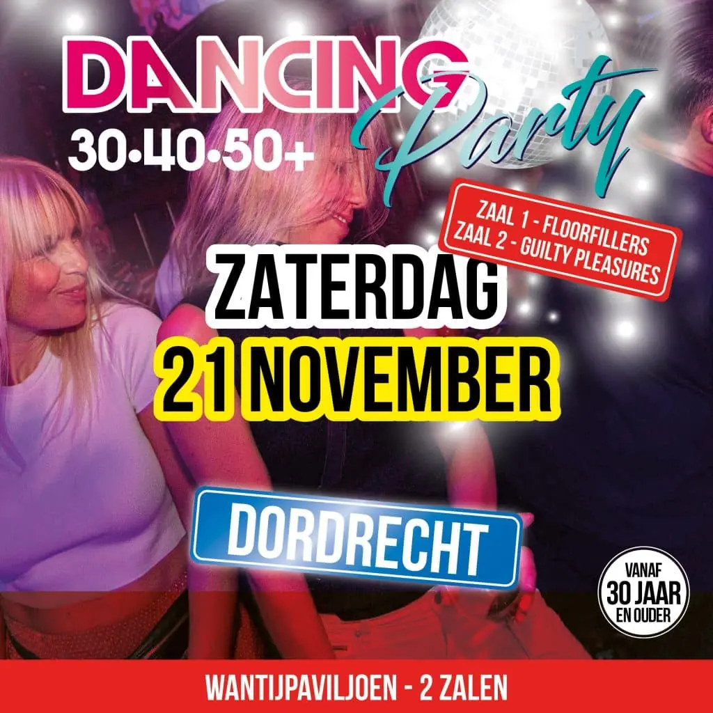 30·40·50+ Dancing Party — Wantijpaviljoen, Dordrecht