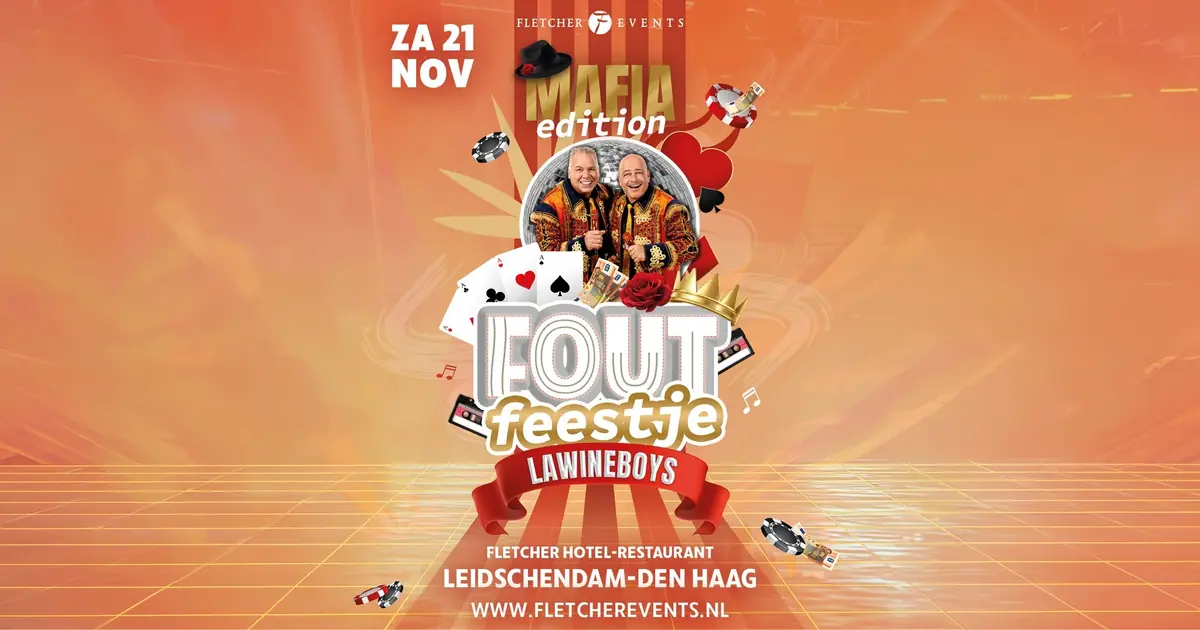 Fout Feestje · Mafia Edition — Fletcher Hotel-Restaurant, Leidschendam-Voorburg