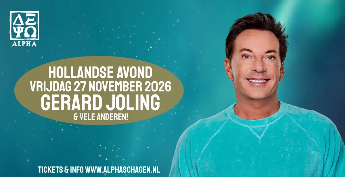 Hollandse Avond · Gerard Joling — Alpha, Schagen