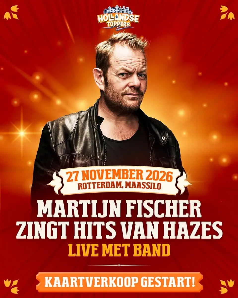 Martijn Fischer · Sings Hits by Hazes — Maassilo, Rotterdam