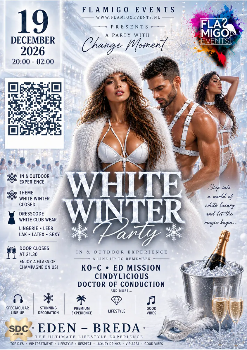 Winter White Party — EDEN, Breda