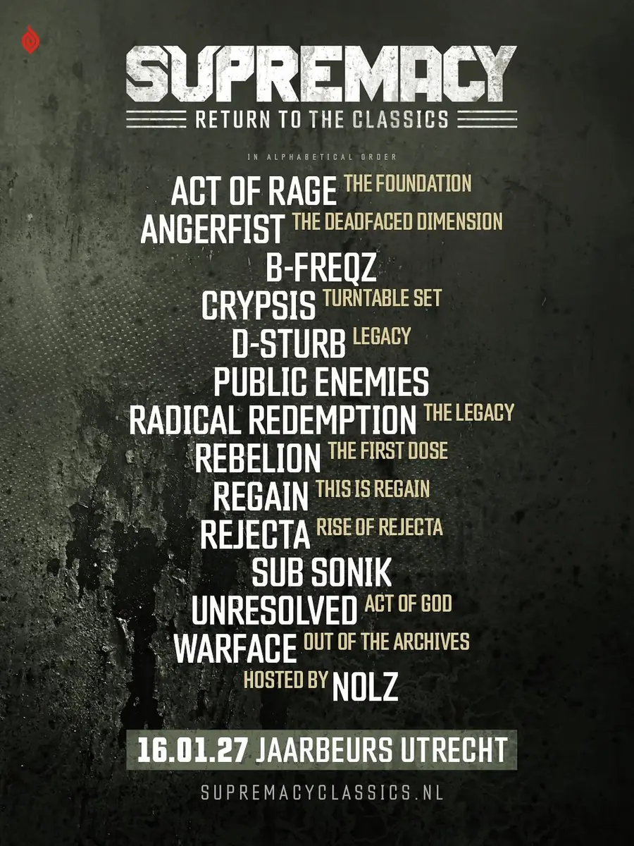 Supremacy · Return to the Classics — Jaarbeurs, Utrecht