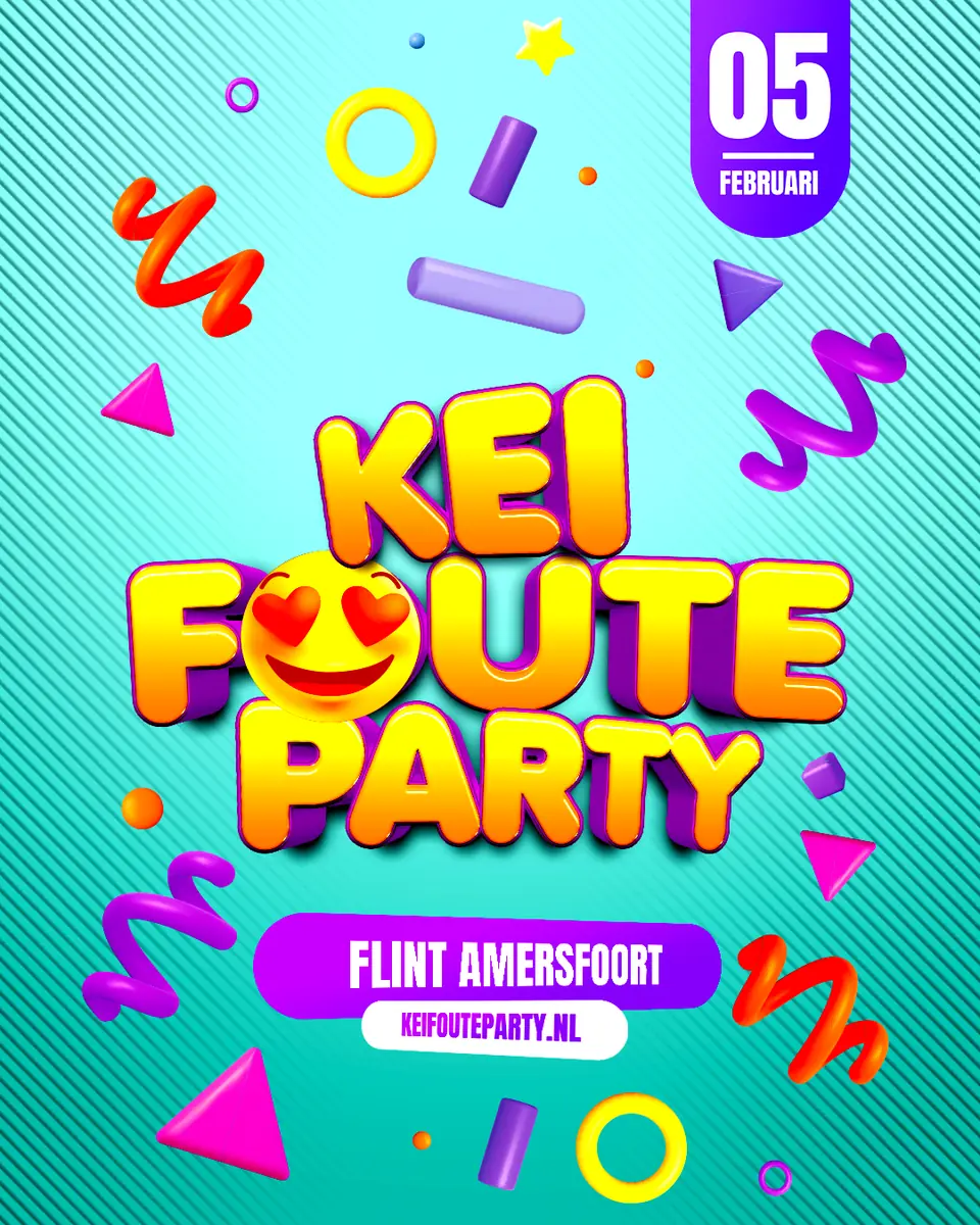 Kei Foute Party — Flint, Amersfoort